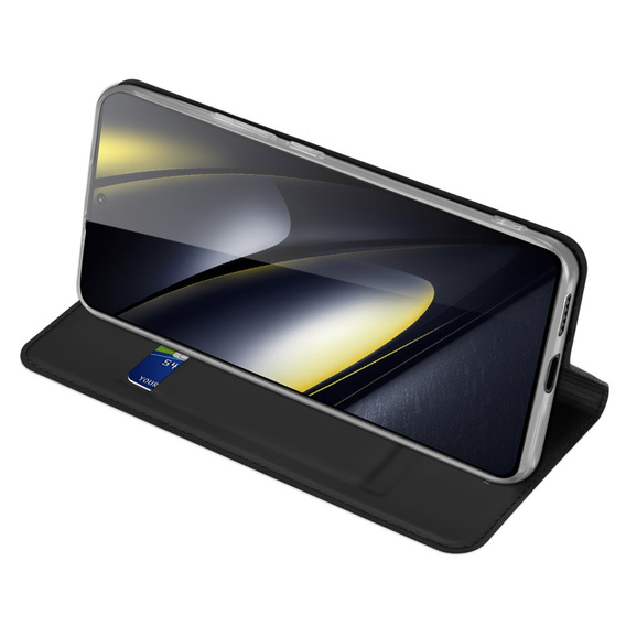 Dux Ducis Huse pentru Xiaomi Poco F6, Skinpro, negru