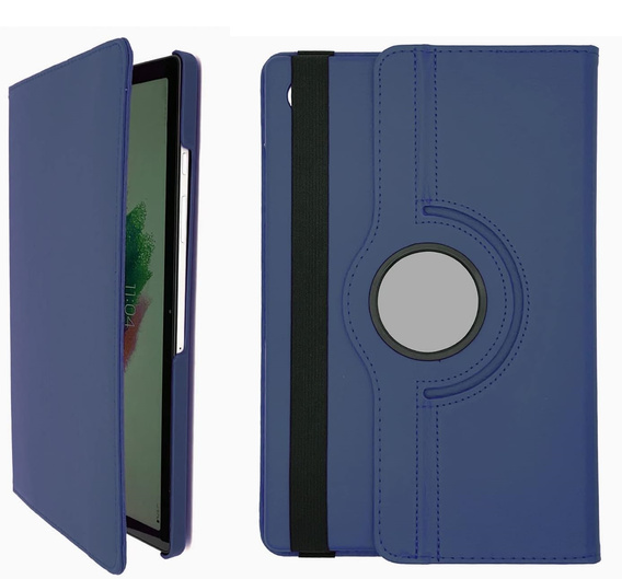 Husă pentru Samsung Galaxy Tab A9+ TB330FU 10.95", rotativă 360, albastru închis