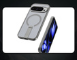 Husă Fusion Hybrid pentru Google Pixel 10 Pro XL, pentru MagSafe, cu suport, gri