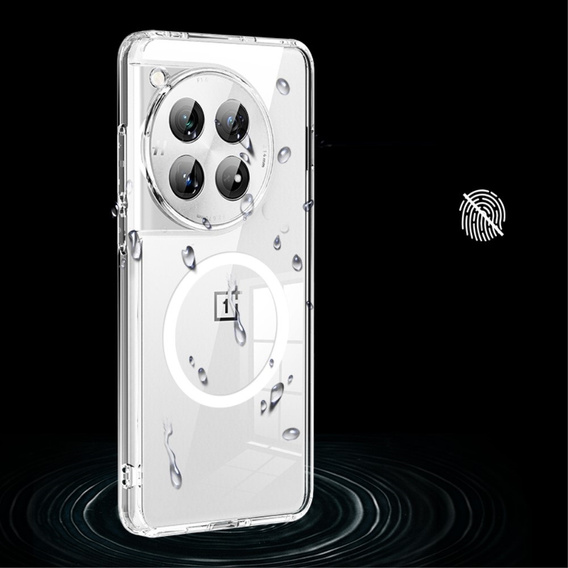 Husă pentru OnePlus 12 5G, Fusion Hybrid Case, pentru MagSafe, transparentă