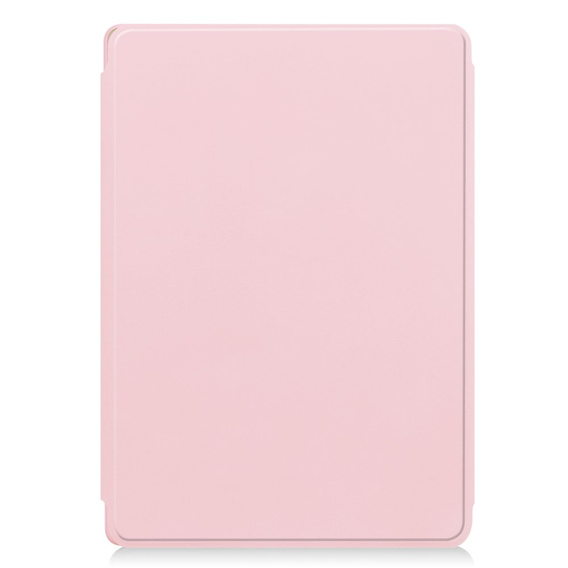 Husă pentru tastatură pentru Lenovo Tab M11, Rotary 360° Leather, roz