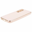 Husă pentru Samsung Galaxy S24+ Plus, Glamour CamShield, roz