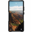 Carcasă Urban Armor Gear pentru Samsung Galaxy S25 Ultra, Plasma XTE MagSafe Kickstand, negru