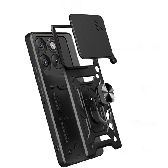 Husă blindată CamShield Slide cu capac pentru cameră și inel pentru Motorola Edge 70