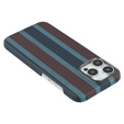 Carcasă pentru iPhone 16 Pro Max, Aramid Fiber Slim Case, pentru MagSafe, albastru / roșu