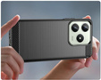 Huse pentru Realme C61, Carbon, negru