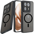 Husă pentru Motorola Edge 50 Ultra, pentru MagSafe, ERBORD Matt Case, negru