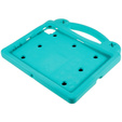 Husă pentru copii pentru Apple iPad Air 11" 6 gen. 2024, Cute Patterns, cu suport, verde