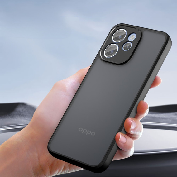 Husă Fusion Hybrid pentru Oppo Reno 15 FS, negru