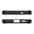 Carcasă MagSafe Spigen pentru Samsung Galaxy S25, Ultra Hybrid, transparent / negru + 9H Tempered Glass