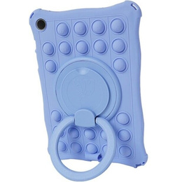 Husă pentru copii pentru Samsung Galaxy Tab A9, Bubble, violet
