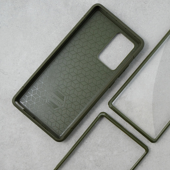 Huse pentru Samsung Galaxy Note 20 Ultra, Suritch Basic (Two Frames), verde