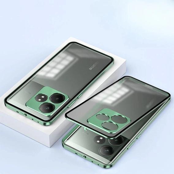 Carcasă pentru Realme GT 6 / 6T, Frame Case, verde