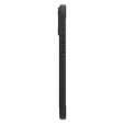 Carcasa Spigen pentru iPhone 16, Rugged Armor MagSafe, negru + Tempered Glass 9H