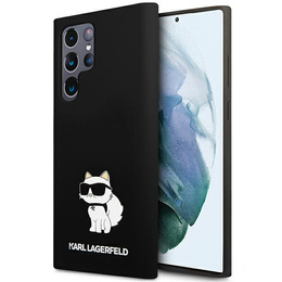 Karl Lagerfeld Silicone Choupette pentru Samsung Galaxy S24 Ultra