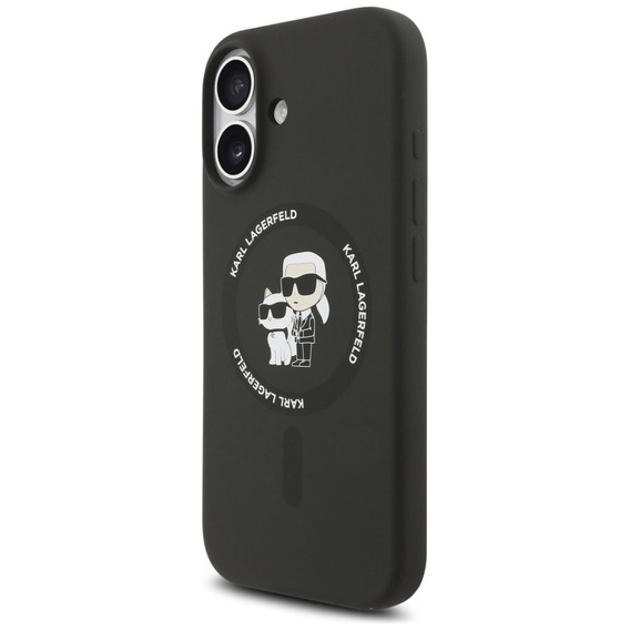 Husă MagSafe din silicon Karl Lagerfeld pentru Apple iPhone 17