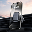 Suport auto magnetic pentru grila parbrizului, pentru smartphone-uri