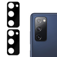 2x ERBORD sticlă călită ERBORD pentru camera pentru Samsung Galaxy S20 FE/ S20 FE 5G, negru