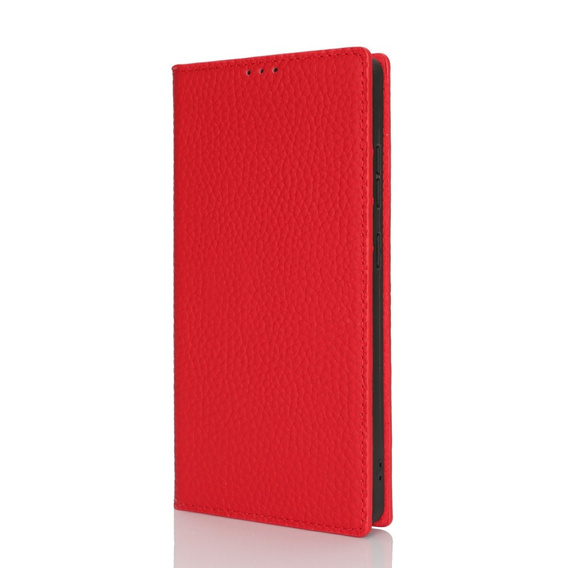 Cu clapetă pentru Samsung Galaxy S25 Ultra, Litchi Skin Grain, roșu