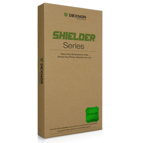 Husă blindată pentru Samsung Galaxy S22, Dexnor Full Body, verde