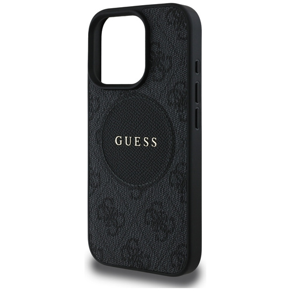 Husă Guess 4G Circle cu logo clasic, pentru MagSafe pentru iPhone 16 Pro