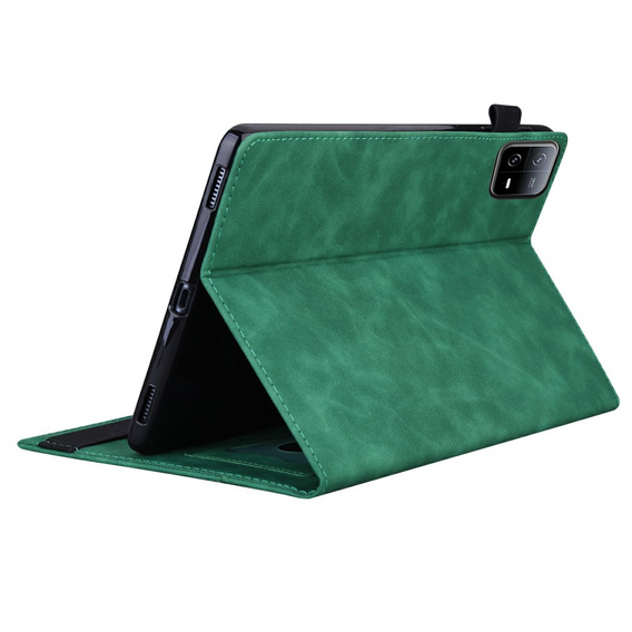 Husă pentru Xiaomi Pad 7, Classic, cu spațiu pentru stylus, verde