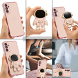 Huse pentru Samsung Galaxy M15 5G, Astronaut, roz