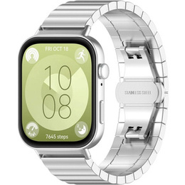 Brățară din oțel pentru Huawei Watch Fit 4 / 4 Pro / 3, argintiu