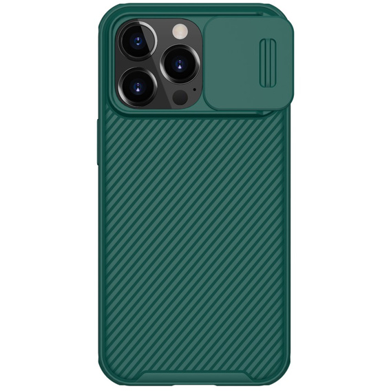 Carcasă blindată Nillkin pentru iPhone 13 Pro, CamShield Pro, albastru