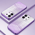 Husa pentru Xiaomi Redmi Note 13 5G, Glitter Case CamShield, violet