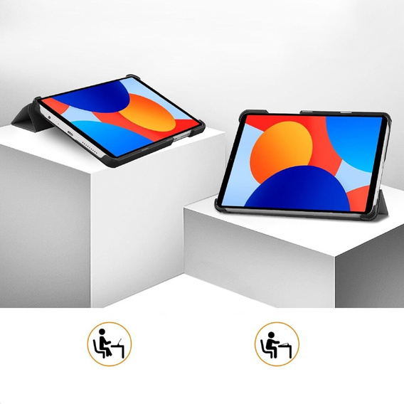 Husă pentru Xiaomi Redmi Pad SE 8.7, Smartcase, gri