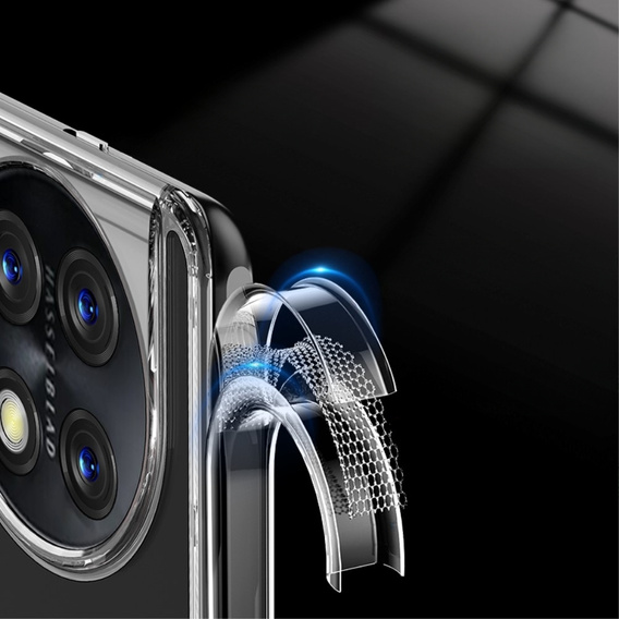 Huse pentru OnePlus 11 5G, Fusion Hybrid, transparentă