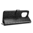 Husa cu clapetă pentru Honor 400 5G, Wallet Rhombus, negru