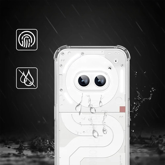 Huse pentru Nothing Phone 2a, Dropproof, transparentă