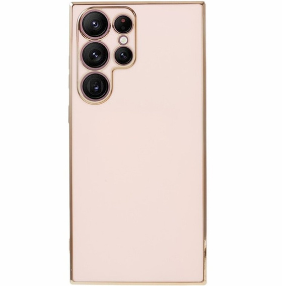 Husă pentru Samsung Galaxy S24 Ultra, Glamour CamShield, roz