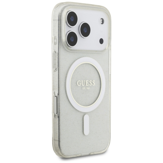 Husă IML Glitter Pearl Strap MagSafe pentru iPhone 17 Pro Max