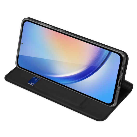 Dux Ducis Huse pentru Samsung Galaxy A35 5G, Skinpro, negru
