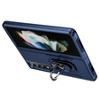 Husă blindată pentru do Samsung Galaxy Z Fold 4 5G, Nox Case Ring, albastru