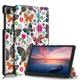 Husă pentru Samsung Galaxy Tab A7 Lite, Smartcase, Butterfly