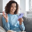 Husa pentru Samsung Galaxy S23 Plus, Silicone Lite, violet