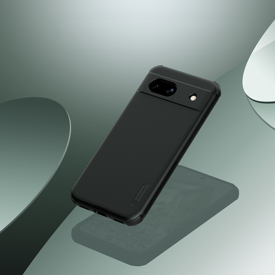 Husa NILLKIN pentru Google Pixel 8A, Frosted Shield, pentru MagSafe, negru
