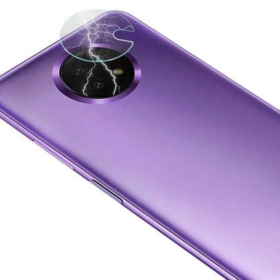Sticlă temperată pentru camera foto pentru Xiaomi Redmi Note 9T 5G, transparentă