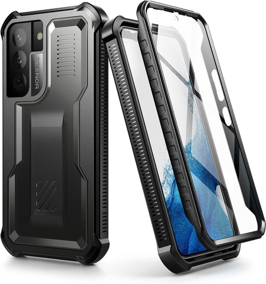 Huse pentru Samsung Galaxy S22, Dexnor Full Body Hybrid, negru
