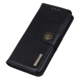 KHAZNEH RFID caz pentru Motorola G85 5G, Litchi Texture, negru