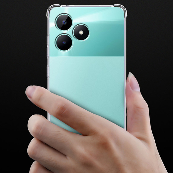 Huse pentru Realme C51, Dropproof, transparentă