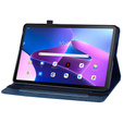 Husa pentru Lenovo Tab M10 10.1 Gen 3, Wallet Pen Slot, albastru