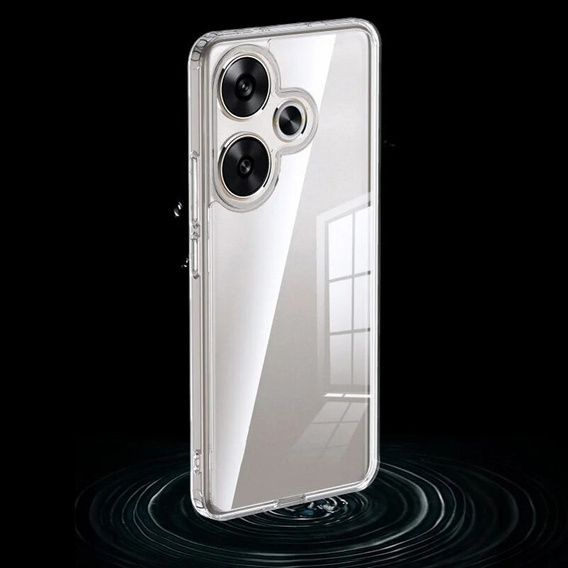 Huse pentru Xiaomi Poco F6, Fusion Hybrid, transparentă