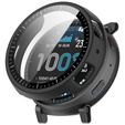 Husă 2-în-1 + sticlă temperată pentru Amazfit Active Max, negru