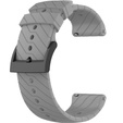Curea universală din silicon 22mm, gri
