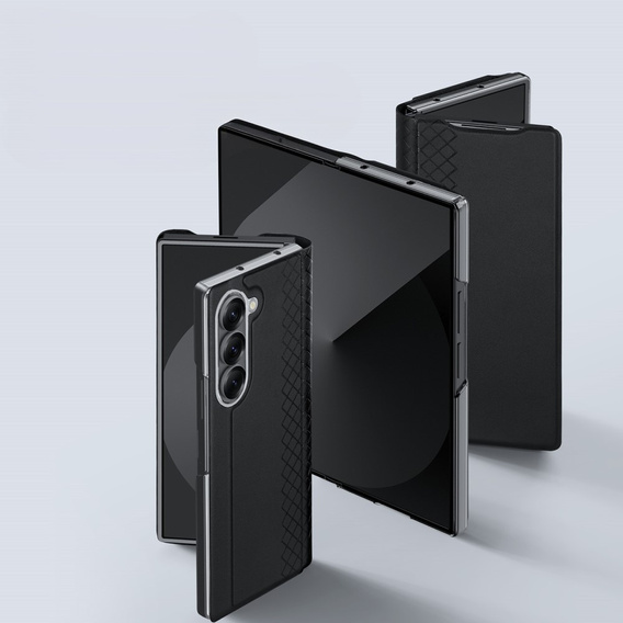 Husă Dux Ducis pentru Samsung Galaxy Z Fold7 5G, Bril, negru
